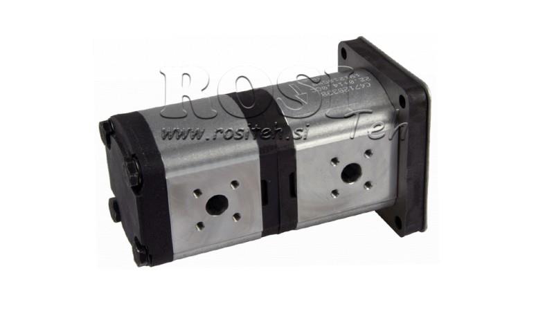 HIDRAULISKĀ PUMPA TRAKTORAM - OEM 47129338 - CNH TLA 4WD 23 11 cc PA Kreiso