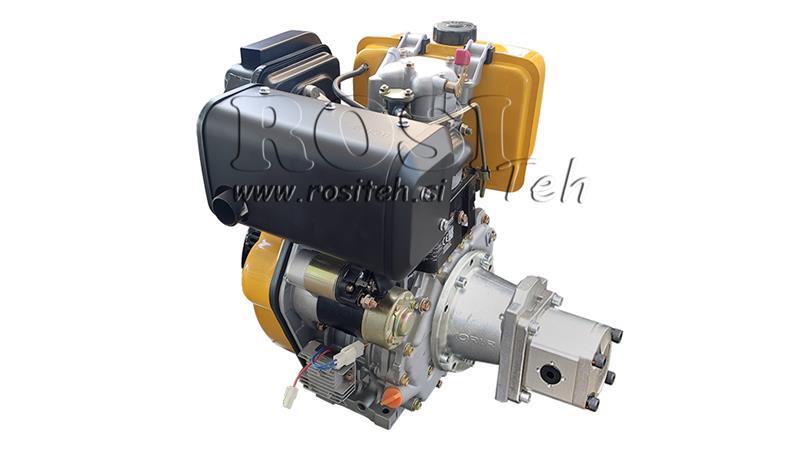 HYDRAULICKÁ DIESEL ČASŤ 474cc + ČERPADLO GR.2 8,0 ccm (tok = 28,8 lit/min)