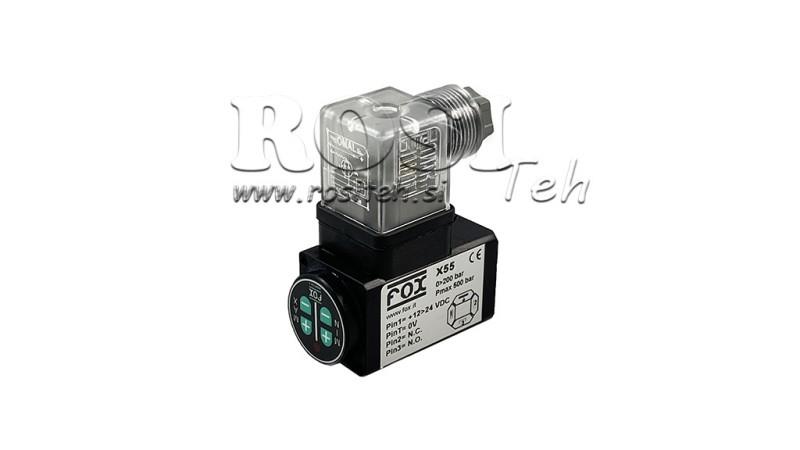 ELECTRIC PRESSURE SWITCH X55 0-200 BAR (MAX.500BAR)