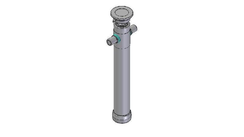 2026S -CYLINDER TELESKOPOWY STANDARD/KULKA 2 ETAPY SKOKU 995 ŚREDNICA 80