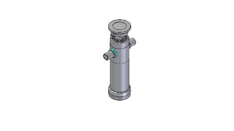 2034S -TELESCOPINIS CILINDRAS STANDARD/BALL 3 ETAPAI KELIAMOSIOS 790 DIAMETRAS 95