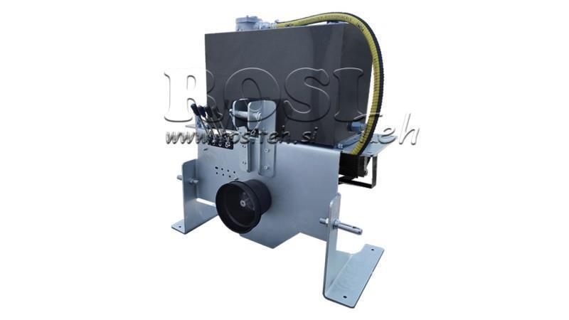 AGREGADO HIDRÁULICO DE TRACTOR CAPACIDADE 70lit FLUXO 53lit/min 4XP80 - COM RESFRIADOR DE ÓLEO