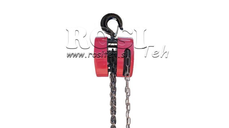 CHAIN BLOCK - WINCH 1Ton x 2,5m