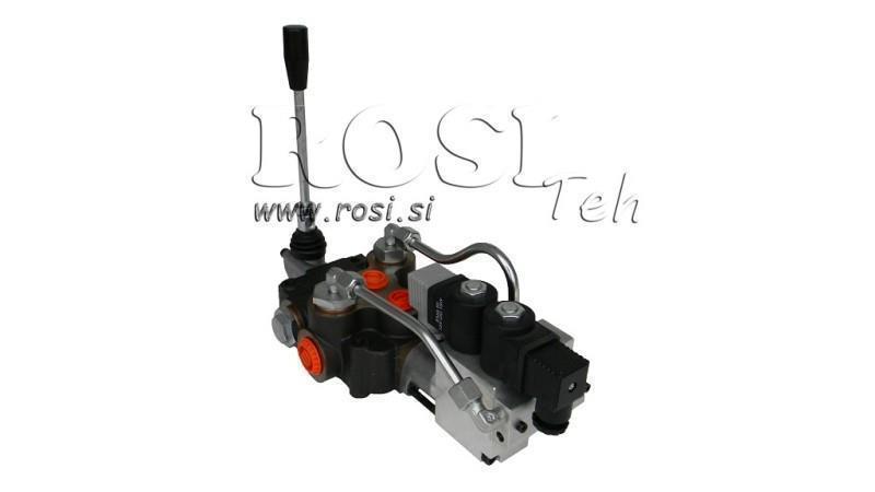 ZAWÓR HYDRAULICZNY 1xP80 - EO 12V