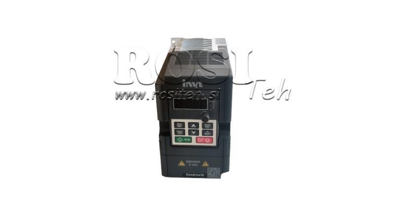 FREQUENZUMRICHTER - INVERTER 1ph 0,75kW GD10-0R7G-S2-B