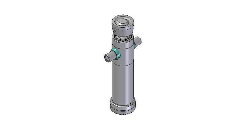 3023S -TELESCOPICKÝ CYLINDR STANDARD/KULIČKA 2 STUPNĚ ZDVIH 695 PRŮMĚR 95
