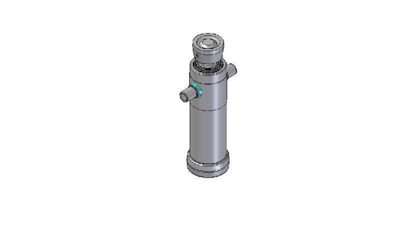 3034S - TELESCOPISK Sylinder STANDARD/KULE 3 TRINN SLAG 893 DIAMETER 112