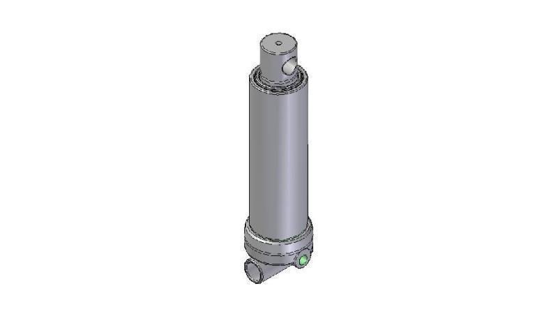 3621F -TELESCOPIC CYLINDER HOLE - HOLE 2 DEGREES STROKE 495 FI 95