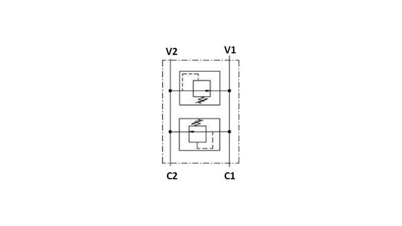 HYDRAULISK TRYKKREGULATOR 30-210 BAR FOR HYDROMOTOR MS