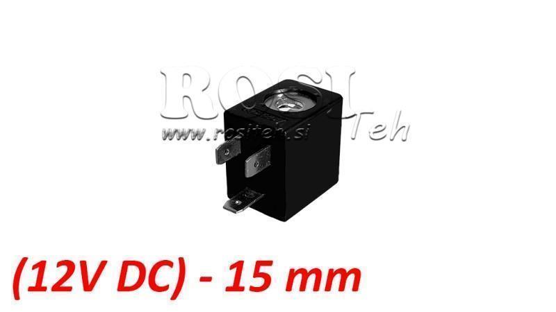 (15) EL. MAG. KEERME 12V DC 2.5W PNEUMATILISE VALVE 1/8