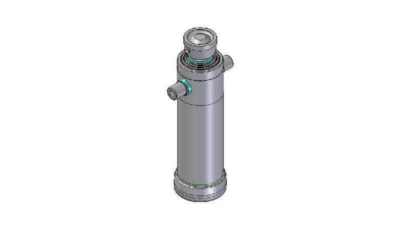 4036S -TELESCOPICKÝ CYLINDR STANDARD/KULIČKA 3 STUPNĚ ZDVIH 1273 PRŮMĚR 152
