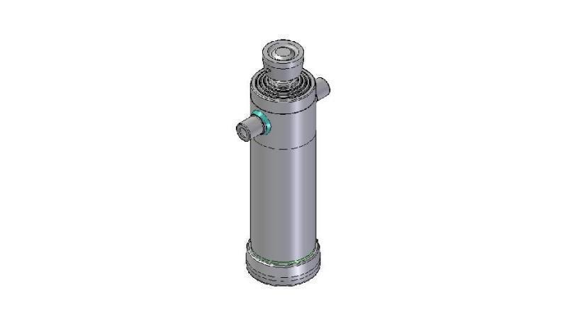 4044S -TELESCOPISK CYLINDER STANDARD/BOLD 4 TRIN SLAG 1700 DIAMETER 152