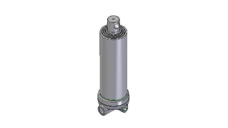 4643F -TELESKOPZYLINDER LOCH - LOCH 4 GRAD HUB 1500 FI 152