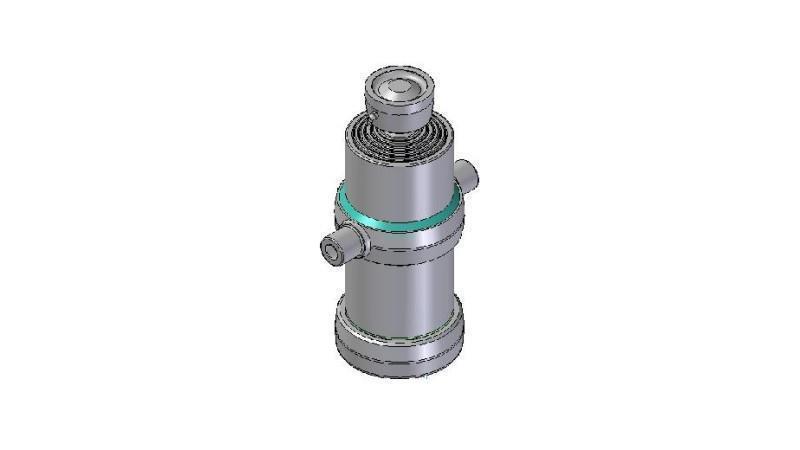 5001S - TELESCOPIC CYLINDER STANDARD/BALL 5 STAGES STROKE 1520 DIAMETER 170