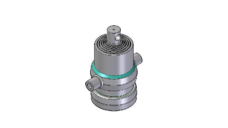 6019F - TELESCOPIC CYLINDER STANDARD/HOLE 6 STAGES STROKE 1345 FI 170