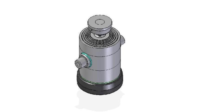 6082S -TELESCOPIC ZYLINDER STANDARD/KUGEL 6 STUFEN HUBLÄNGE 1540 DURCHMESSER 300