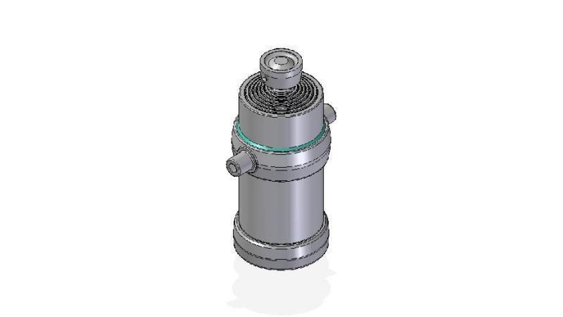 7053S -TELESCOPIC CYLINDER STANDARD/BALL 7 STAGES STROKE 2555 DIAMETER 215
