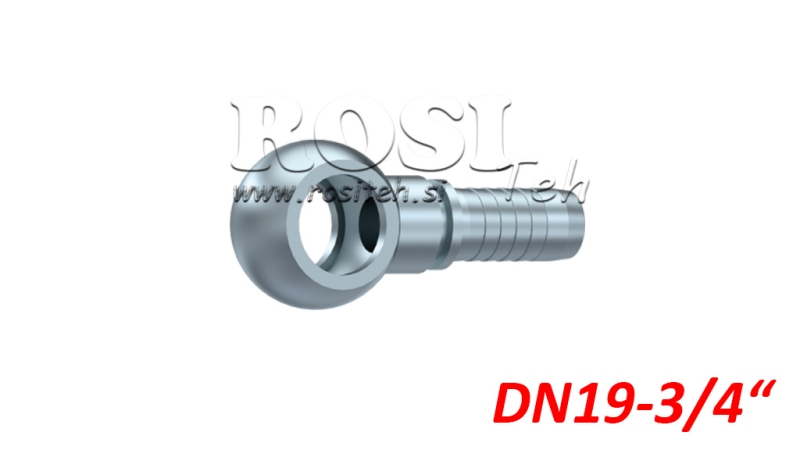HYDRAULIC FITTING EYE DN19-3/4
