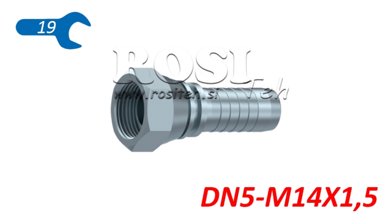 HIDRAVLIČNI PRIKLJUČEK BSP ŽENSKI DN5-M14X1,5
