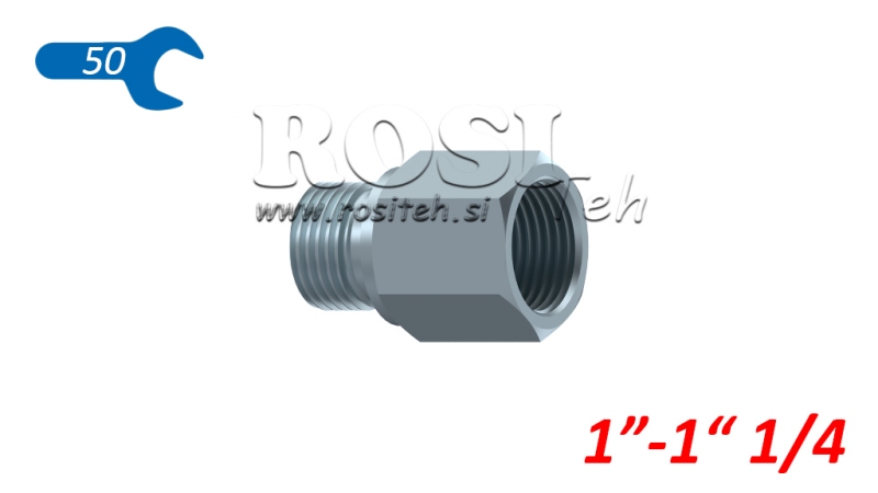 HYDRAULIK ADAPTER MÄNNLICH-WEIBLICH 1