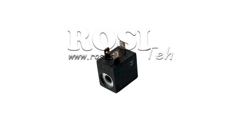 ELEKTROMAGNETISCHE SPOEL 12VDC VOOR KLEP - fi 19.2mm-29mm 3W