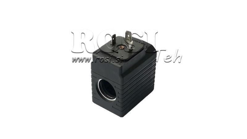 ELECTROMAGNETIC COIL 24V DC - YE45 - fi 19,2mm-50mm 30W IP65