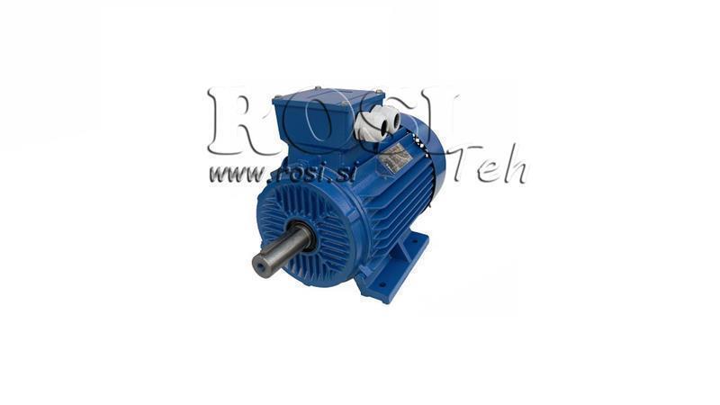 2,2kW-ELECTRIC MOTOR MS100L1-4_1420rpm 3PH legs-B3