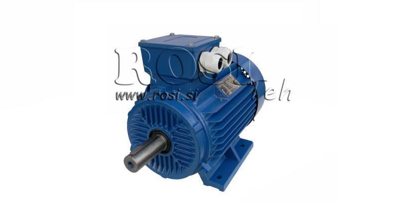 4kW-ELEKTROMOTOR MS100L2-2_2890umd 3Phas Beine-B3