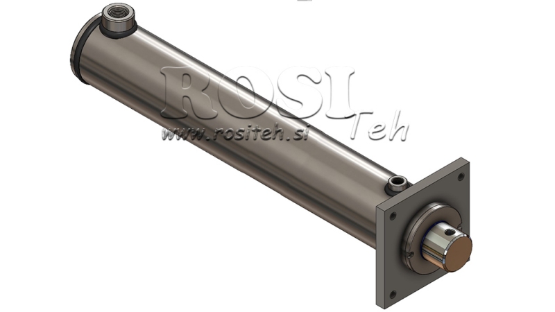 HYDRAULIC CYLINDER FOR LOG SPLITTER WITH MONTAGE PLATE 110/70-300 110/70-400