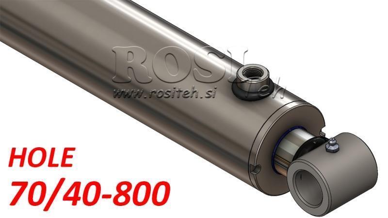 HYDRAULIC CYLINDER HOLE 70/40-800