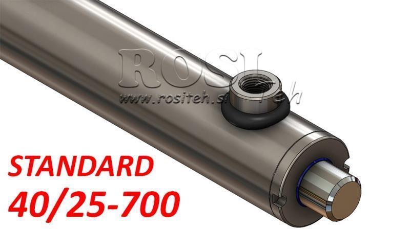 HYDRAULISCHE CYLINDER STANDAARD 40/25-700