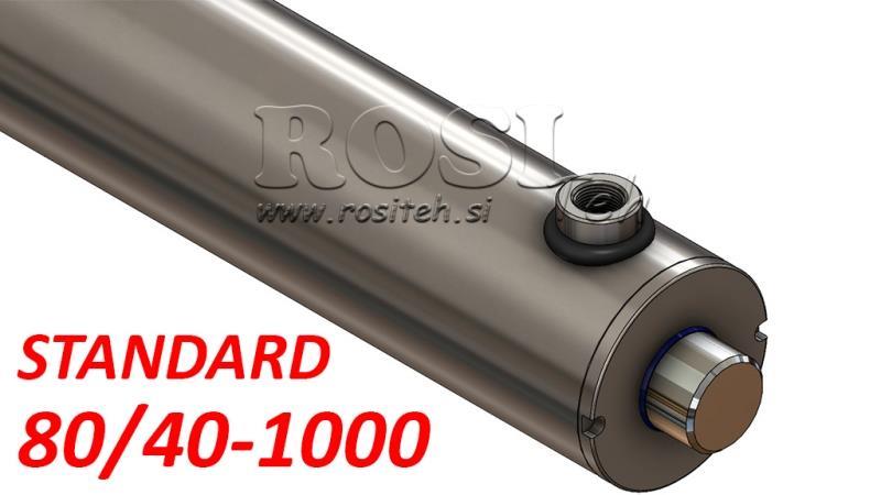 HÜDRAULILINE SILINDER STANDARD 80/40-1000