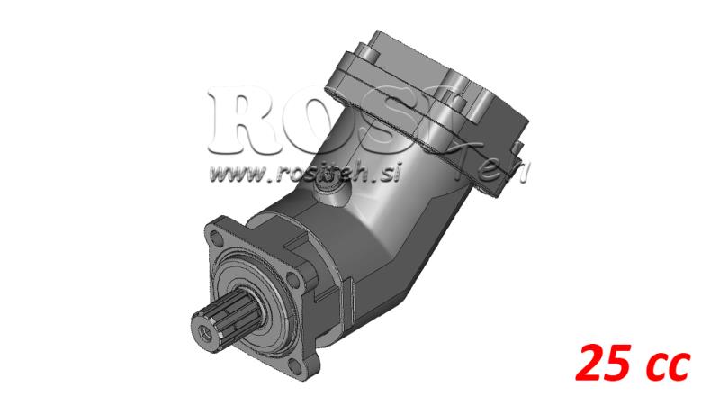 SIŁOWNIK HYDRAULICZNY 25CC - 140NM