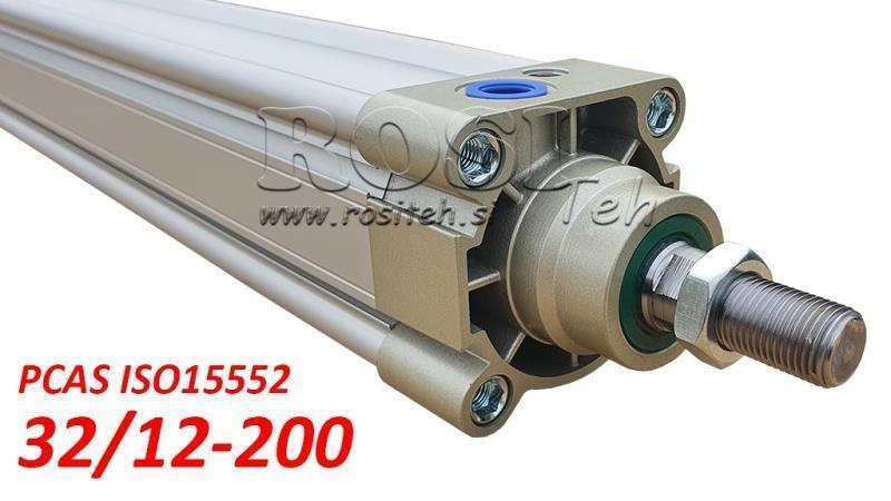PNEUMATIKZYLINDER PCAS 32/12-200 BE ISO15552