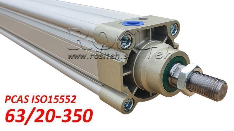 CILINDRU PNEUMATIC PCAS 63/20-350 BE ISO15552