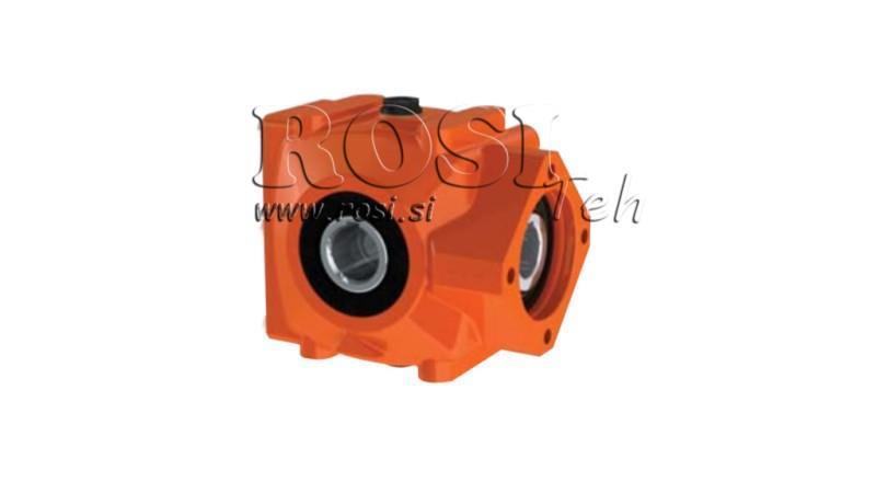 REDUCTOR - MULTIPLICATOR RT50 FOR HYDRAULIC MOTOR MP/MR/MS gear ratio 1,9:1