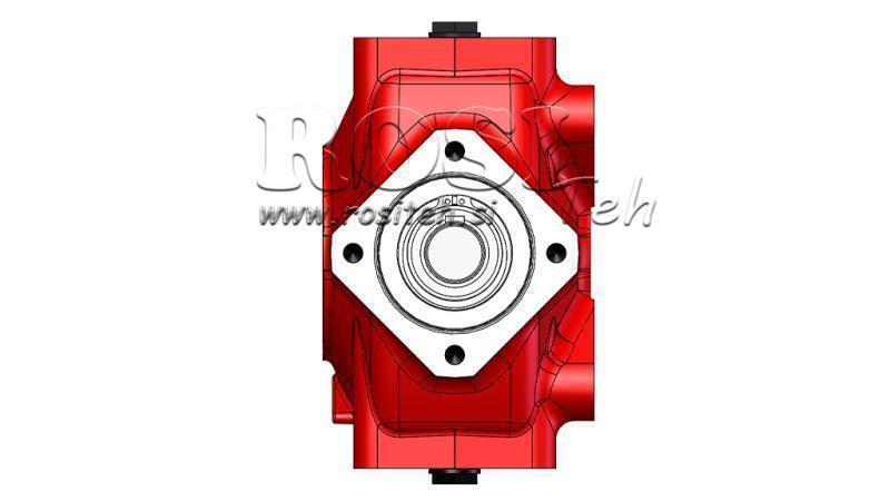 CAIXA DE CÂMBIO - CAIXA DE CÂMBIO RT145 PARA MOTOR HIDRÁULICO MP/MR/MS RAZÃO 4.1:1