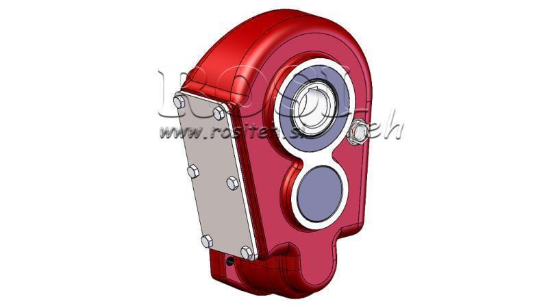 VÄXELLÅDA - VÄXELLÅDA RT150 FÖR HYDRAULISK MOTOR MP/MR/MS/MH FÖRHÅLLANDE 12:1
