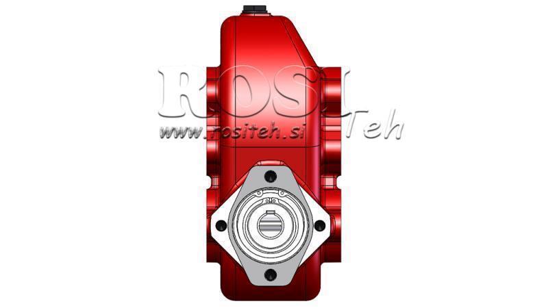 REDUKTORS - REDUKTORS RT190 HIDRAULISKAM MOTORAM MP/MR/MS ATTIECĪBA 10.2:1