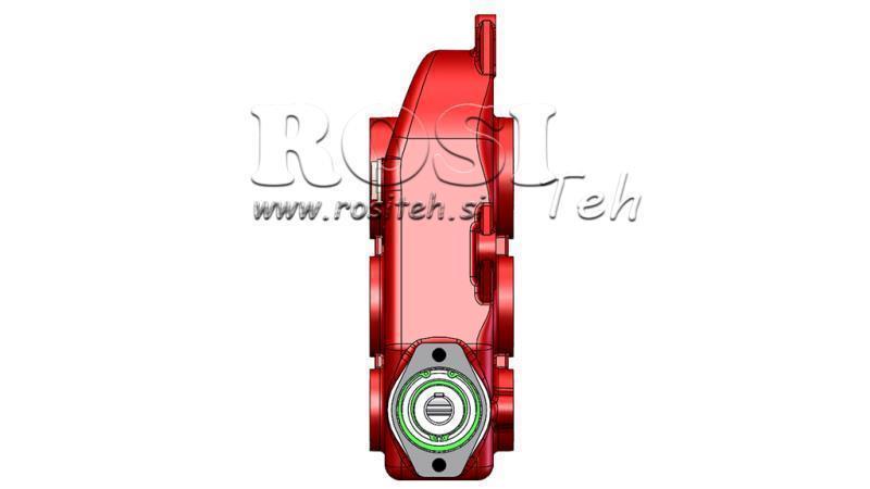 REDUKTOR - SZOROZÓ RT300  HIDRAULIKUS MOTOR MP/MR arány 29,5:1