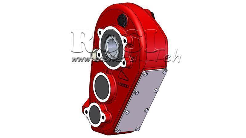 REDUKTOR - SZOROZÓ RT420 ZA HIDRAULIKUS MOTOR MP/MR/MS arány 35,2:1