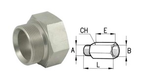 FÖRLÄNGDA-ADAPTER-MALE-FEMALE-3/8