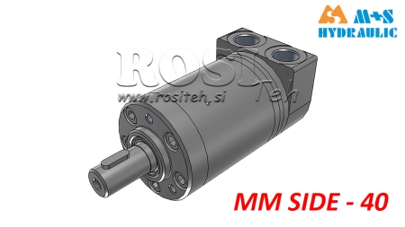 MOTOR HIDRÁULICO MM 40 -LATERAL