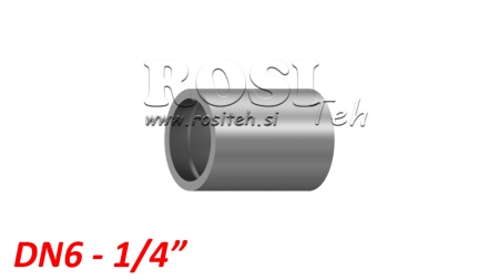 KLEMME FÜR PTFE-SCHLAUCH SAE100 DN6 (1/4