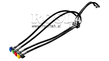 RUČNÝ ROZDEĽOVACÍ VENTIL PRE HYDRAULICKÉ VÝSTUPY S HADICAMI DF-6/2 60lit/min