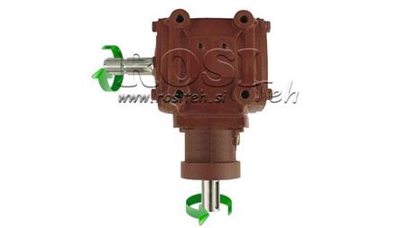 VINKELREDUKTOR 1:1.56 (56HP-43kW)