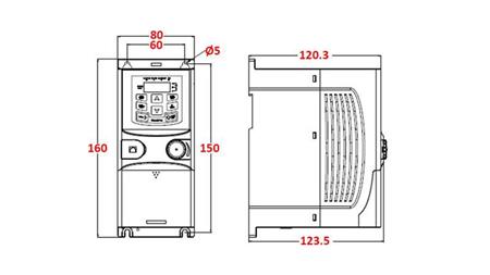 FREKVENCIA ÁTALAKÍTÓ-INVERTER 3 fázisú 0,75kW GD20-0R7G-4-EU