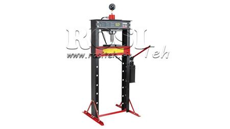 WORKSHOP HYDRAULIC BEARING PRESS - 30T - double pump