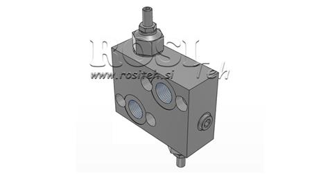 HYDRAULICKÝ REGULÁTOR TLAKU 10-180 BAR PRO HYDRAULICKÝ MOTOR MP-MR-MH