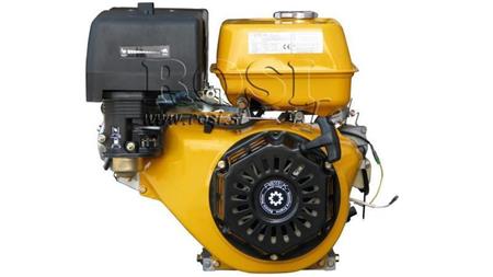 benzínový motor EG4-420cc-9,6kW-13,1HP-3.600 U/min-E-KW25x88.5-elektrický štart